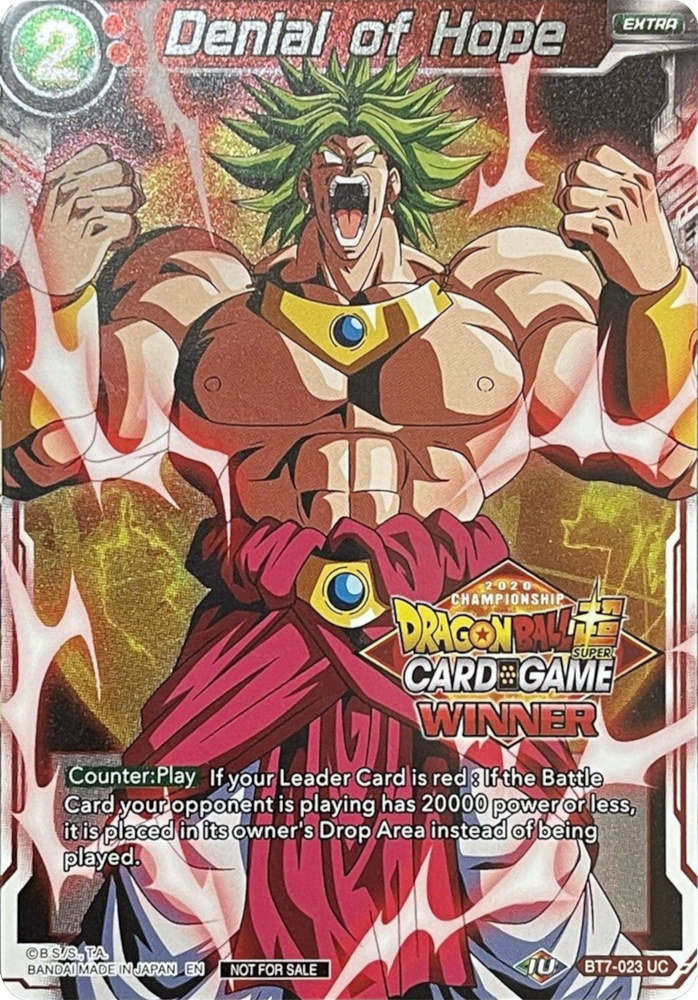 Denial of Hope (Winner Stamped) (BT7-023) [Tournament Promotion Cards] - PokeCharles PokeStore
