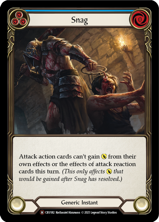Snag [U-CRU182] (Crucible of War Unlimited)  Unlimited Normal - PokeCharles PokeStore