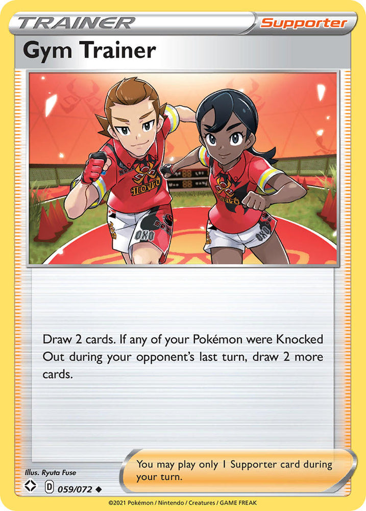 Gym Trainer (059/072) [Sword & Shield: Shining Fates] - PokeCharles PokeStore