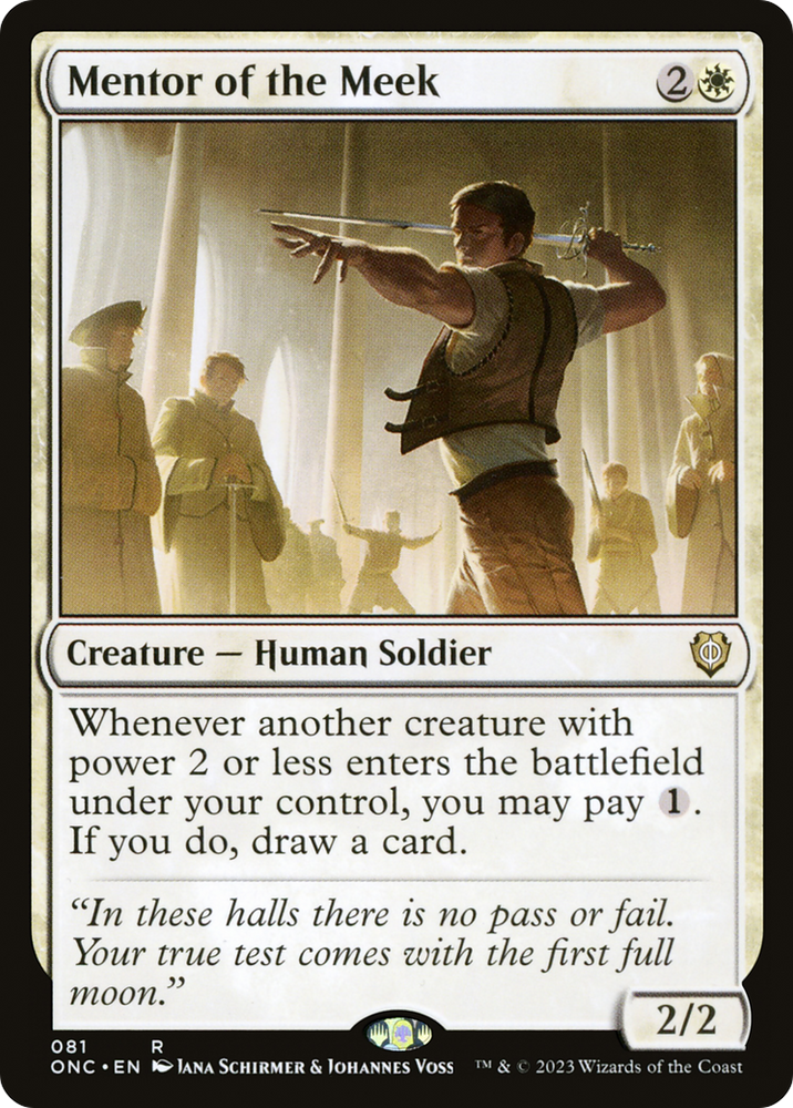 Mentor of the Meek [Phyrexia: All Will Be One Commander] - PokeCharles PokeStore