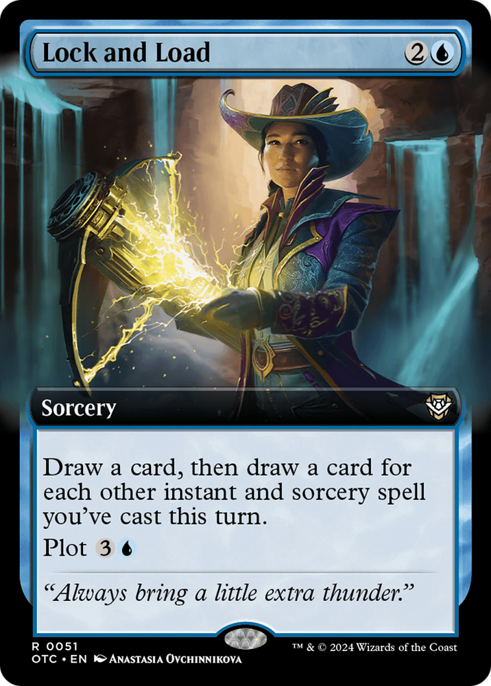 Lock and Load (Extended Art) [Outlaws of Thunder Junction Commander] - PokeCharles PokeStore