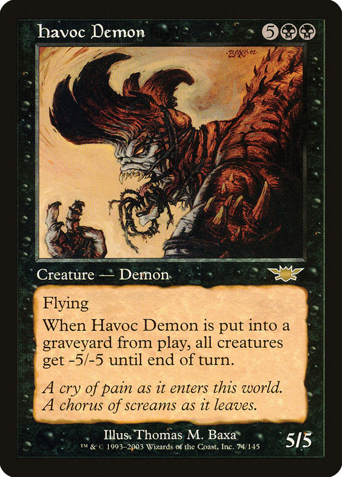 Havoc Demon [Legions] - PokeCharles PokeStore