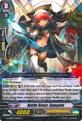 Battle Sister, Compote (G-CHB02/027EN) [We ARE!!! Trinity Dragon] - PokeCharles PokeStore