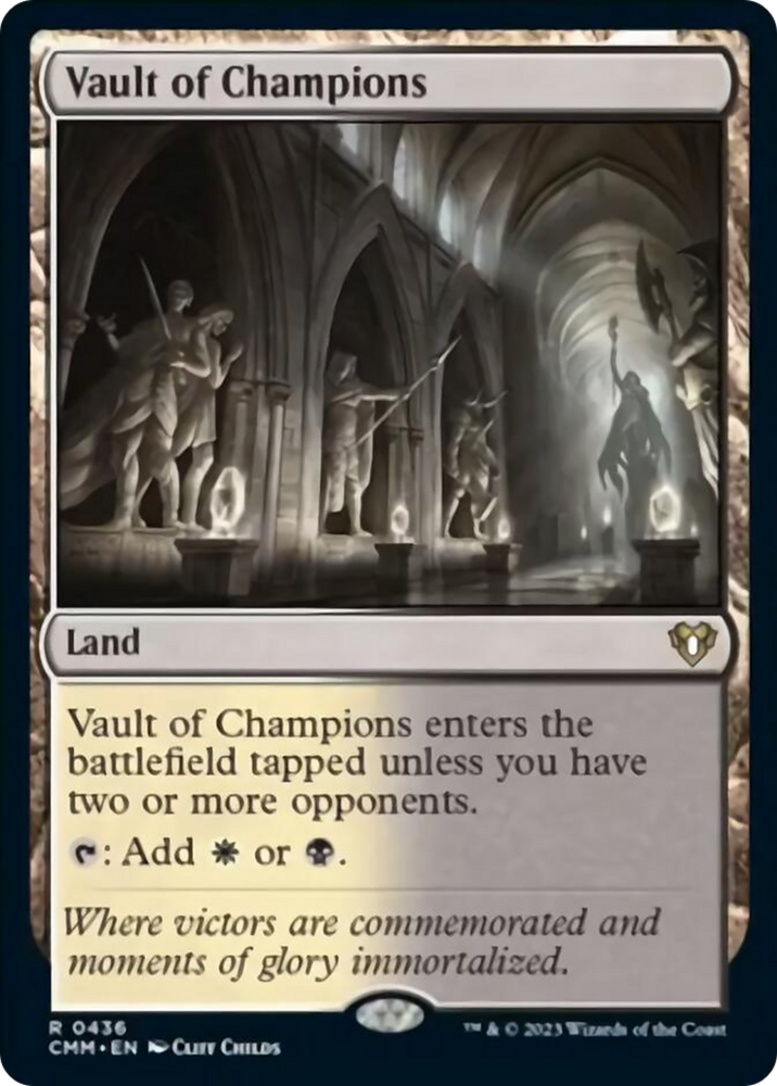 Vault of Champions [Commander Masters] - PokeCharles PokeStore