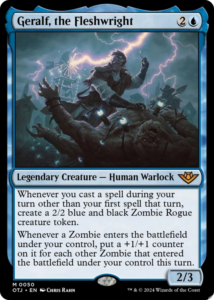 Geralf, the Fleshwright [Outlaws of Thunder Junction] - PokeCharles PokeStore