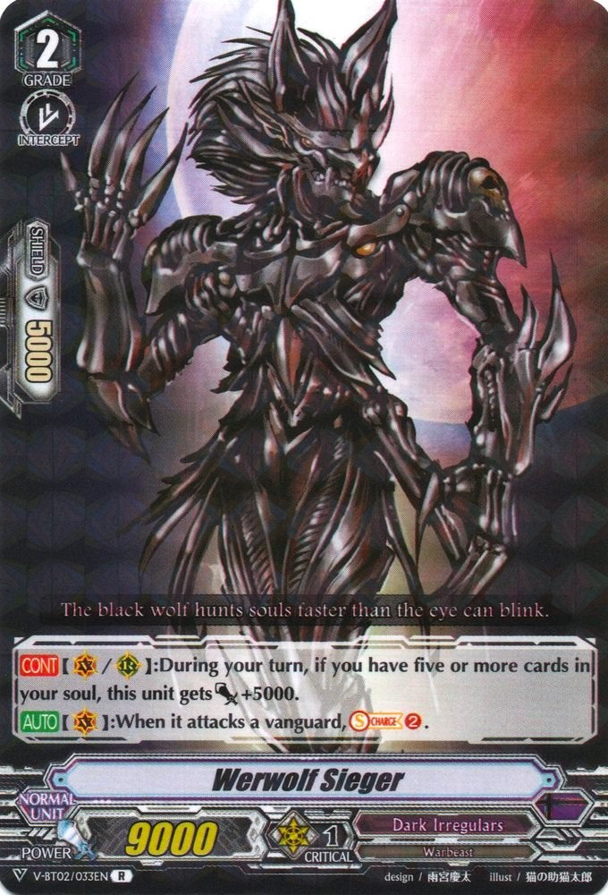 Werwolf Sieger (V-BT02/033EN) [Strongest! Team AL4] - PokeCharles PokeStore