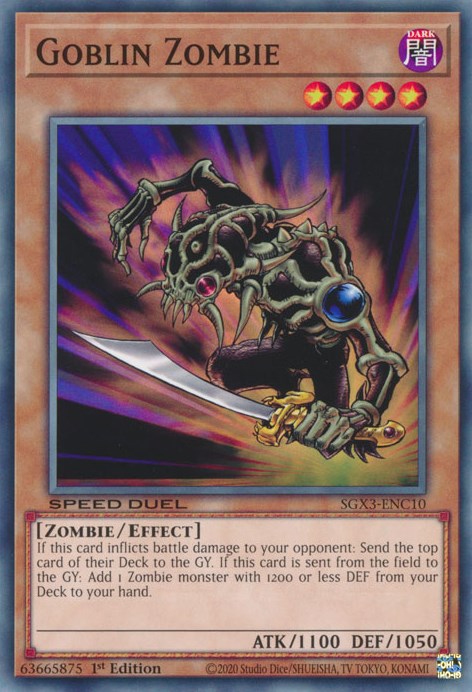 Goblin Zombie [SGX3-ENC10] Common - PokeCharles PokeStore