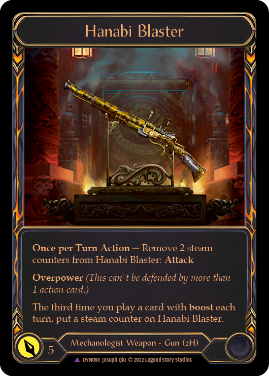 Hanabi Blaster (Marvel) [DYN088] (Dynasty)  Cold Foil - PokeCharles PokeStore