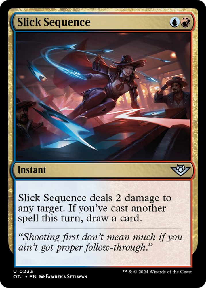 Slick Sequence [Outlaws of Thunder Junction] - PokeCharles PokeStore