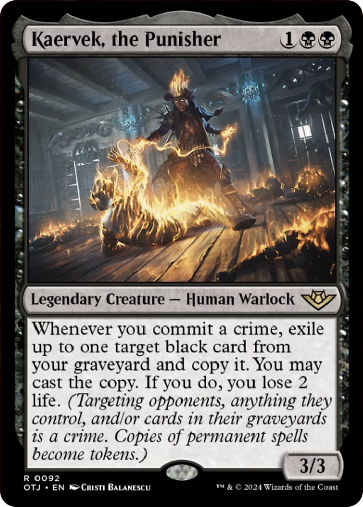 Kaervek, the Punisher [Outlaws of Thunder Junction] - PokeCharles PokeStore
