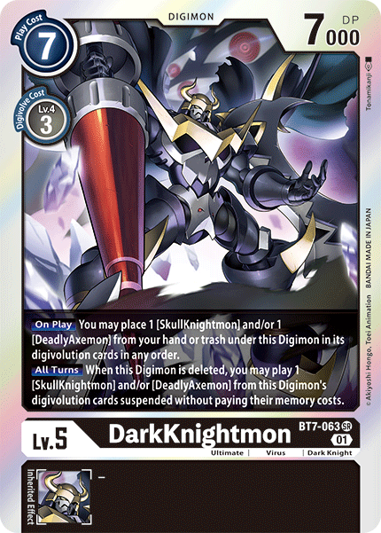 DarkKnightmon [BT7-063] [Next Adventure] - PokeCharles PokeStore