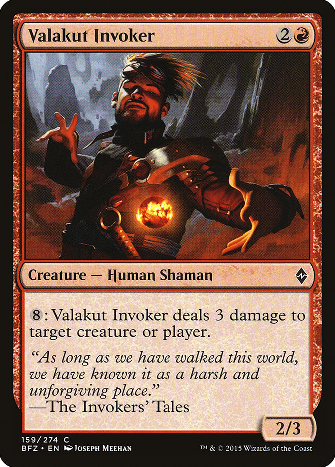 Valakut Invoker [Battle for Zendikar] - PokeCharles PokeStore