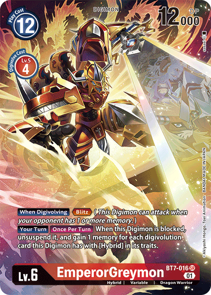 EmperorGreymon [BT7-016] (Alternate Art) [Next Adventure] - PokeCharles PokeStore