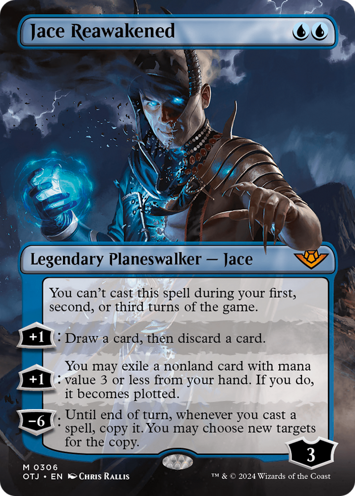 Jace Reawakened (Borderless) [Outlaws of Thunder Junction] - PokeCharles PokeStore