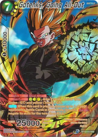 Gotenks, Going All-Out (SPR) (BT10-110) [Rise of the Unison Warrior 2nd Edition] - PokeCharles PokeStore