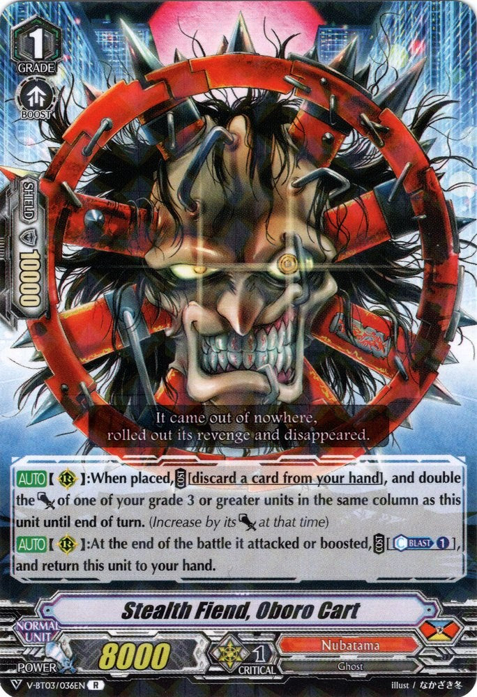 Stealth Fiend, Oboro Cart (V-BT03/036EN) [Miyaji Academy CF Club] - PokeCharles PokeStore