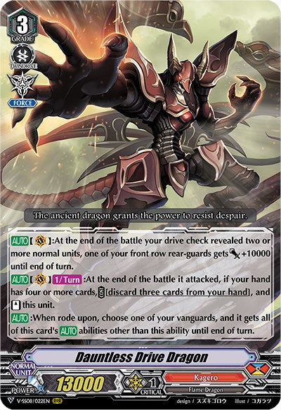 Dauntless Drive Dragon (V-SS08/022EN) [Clan Selection Plus Vol.2] - PokeCharles PokeStore