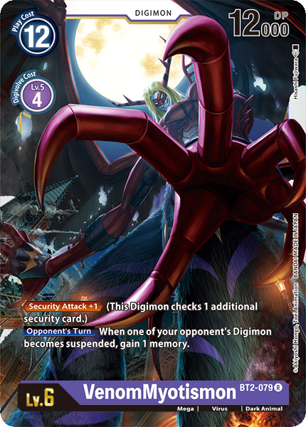 VenomMyotismon [BT2-079] [Release Special Booster Ver.1.0] - PokeCharles PokeStore