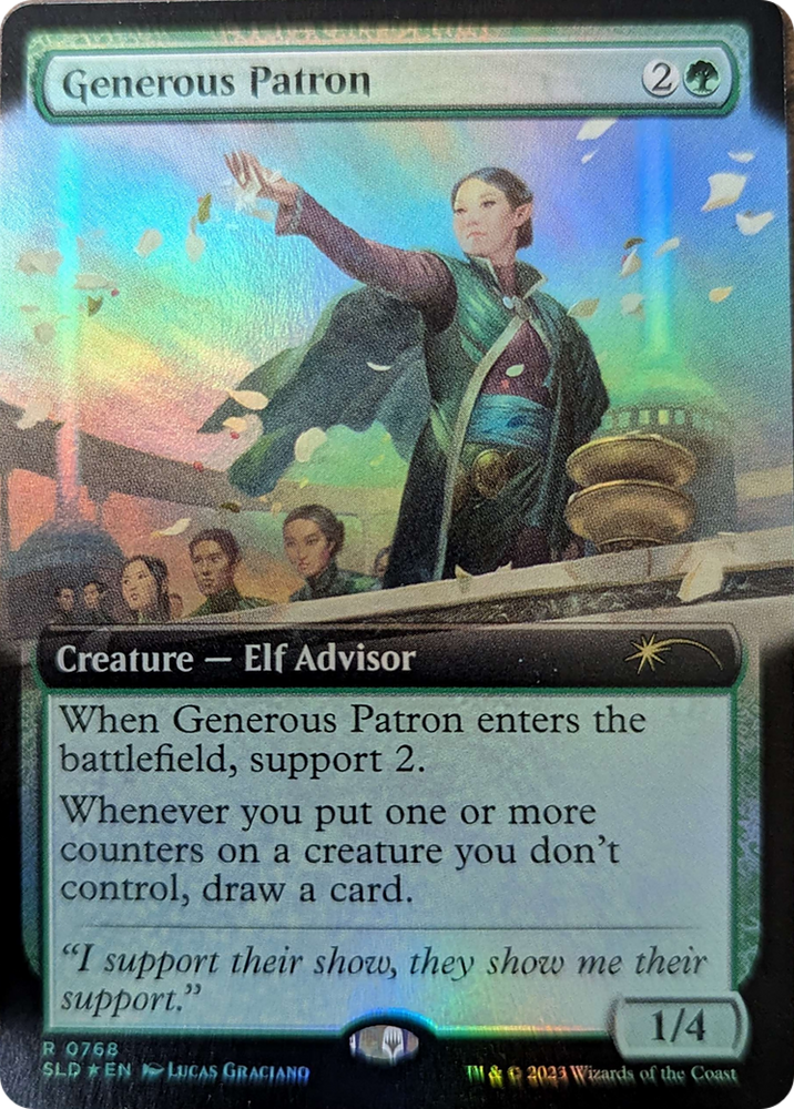 Generous Patron (Extended Art) [Secret Lair Drop Series] - PokeCharles PokeStore