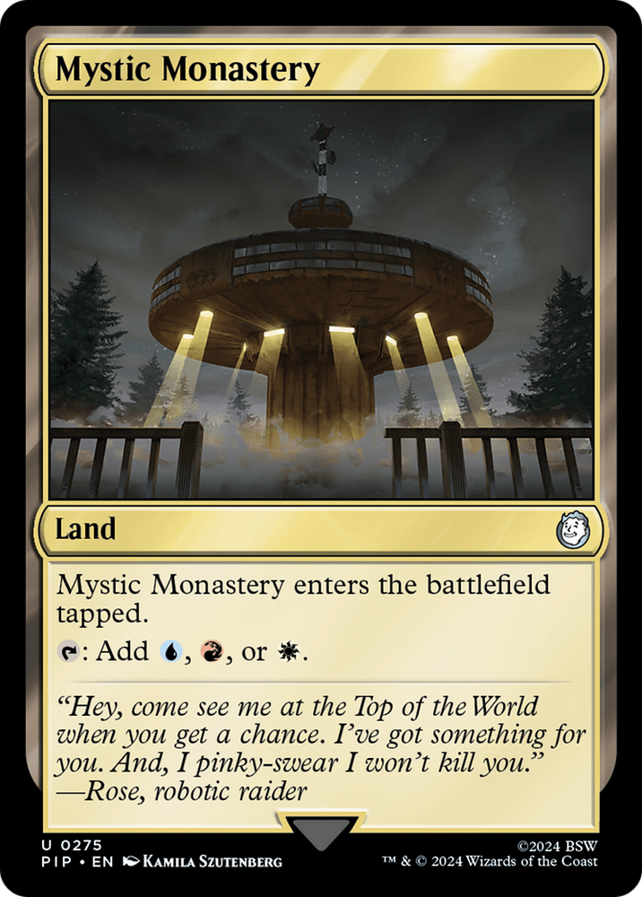 Mystic Monastery [Fallout] - PokeCharles PokeStore