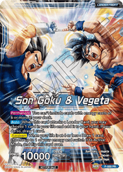 Son Goku & Vegeta // Miracle Strike Gogeta (Gold Stamped) (P-069) [Mythic Booster] - PokeCharles PokeStore