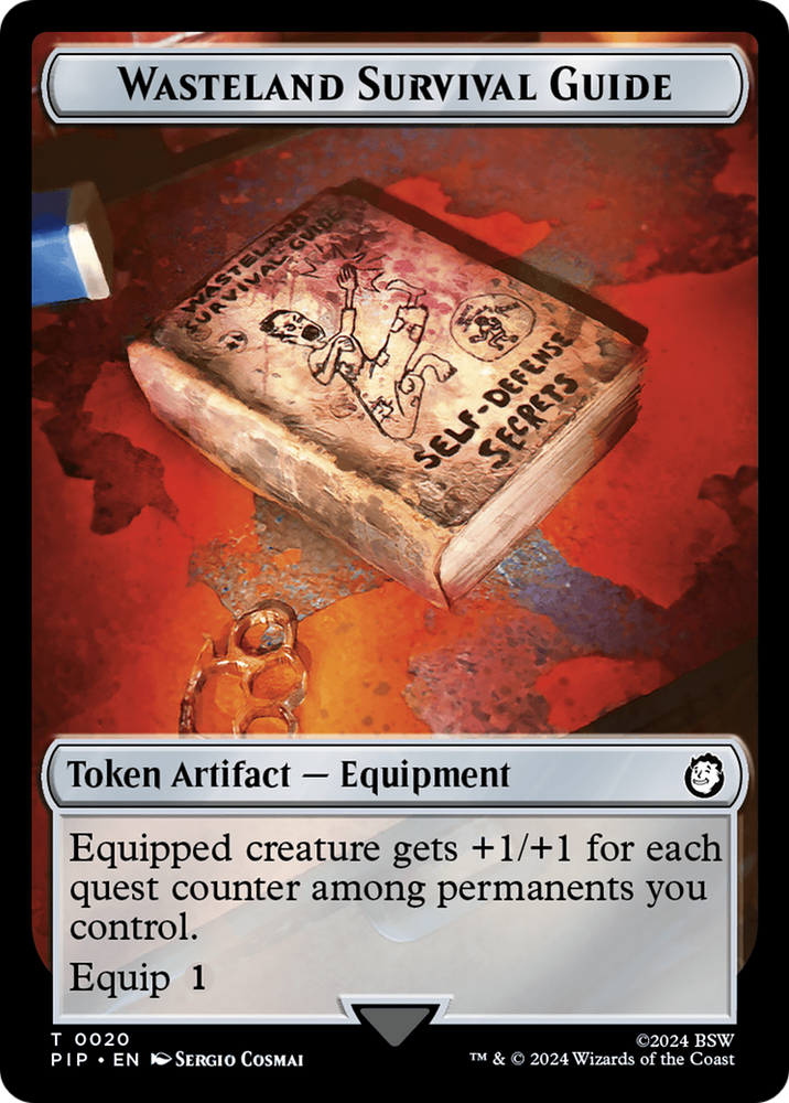 Food (0013) // Wasteland Survival Guide Double-Sided Token [Fallout Tokens] - PokeCharles PokeStore