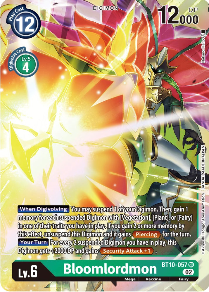 Bloomlordmon [BT10-057] [Xros Encounter] - PokeCharles PokeStore