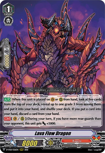 Lava Flow Dragon (D-VS01/026EN) [V Clan Collection Vol.1] - PokeCharles PokeStore