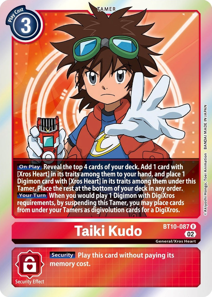 Taiki Kudo [BT10-087] [Xros Encounter] - PokeCharles PokeStore