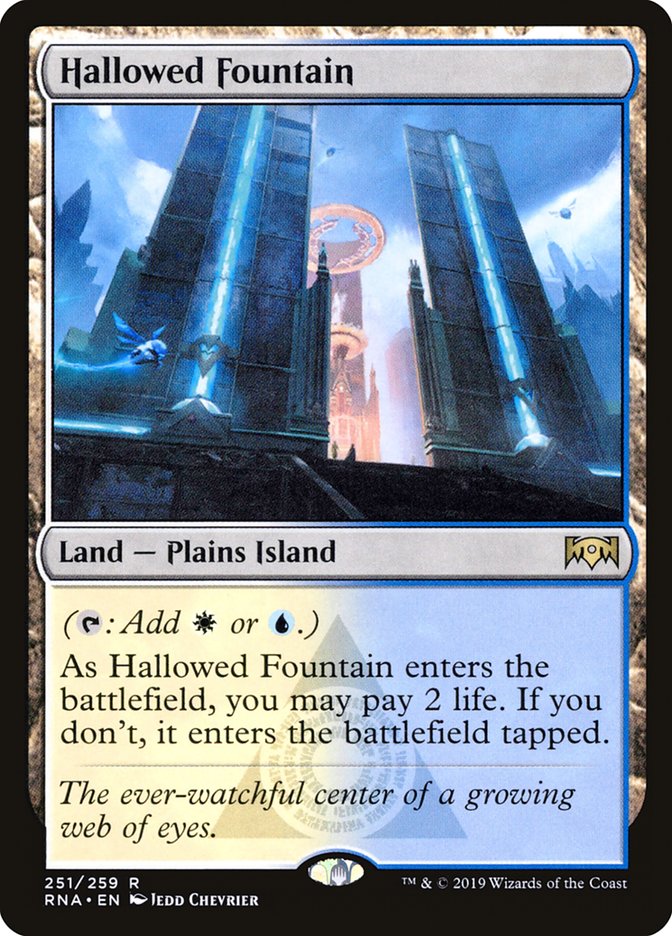 Hallowed Fountain [Ravnica Allegiance] - PokeCharles PokeStore