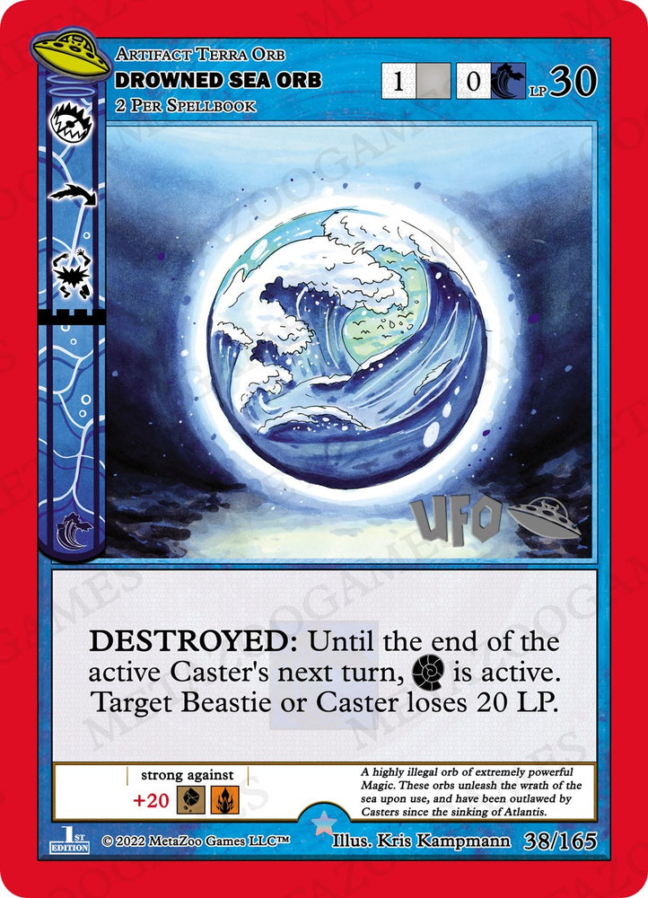 Drowned Sea Orb [Cryptid Nation: UFO First Edition Spoiler Pack]