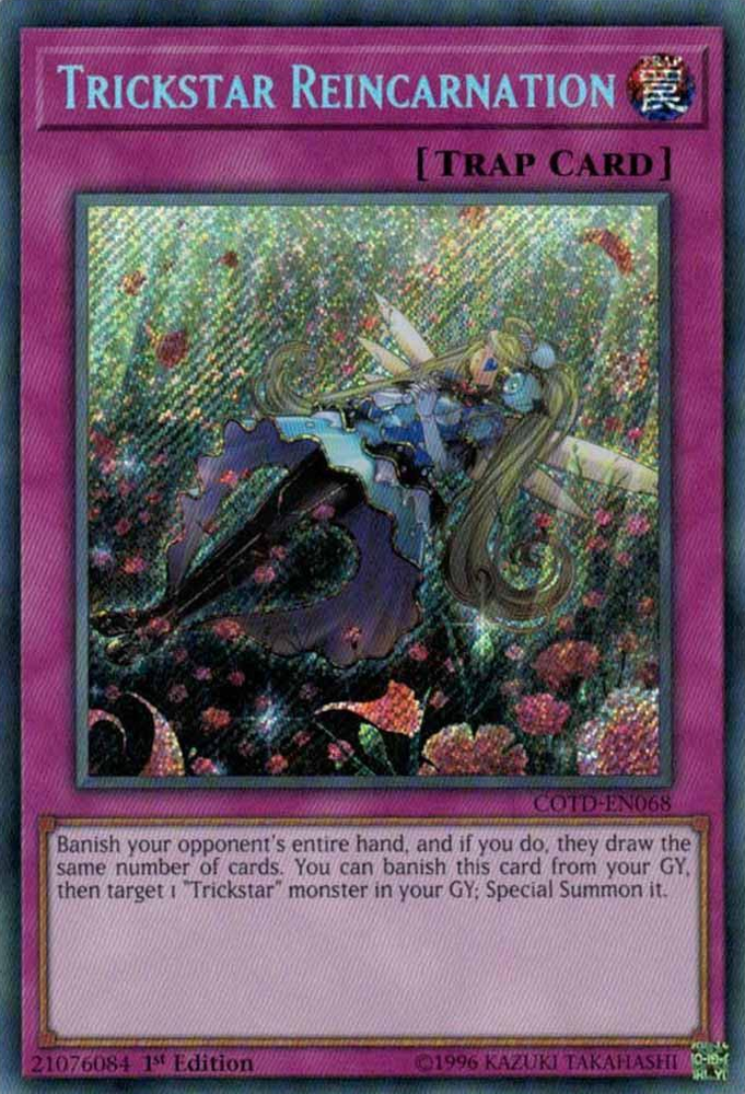 Trickstar Reincarnation [COTD-EN068] Secret Rare - PokeCharles PokeStore