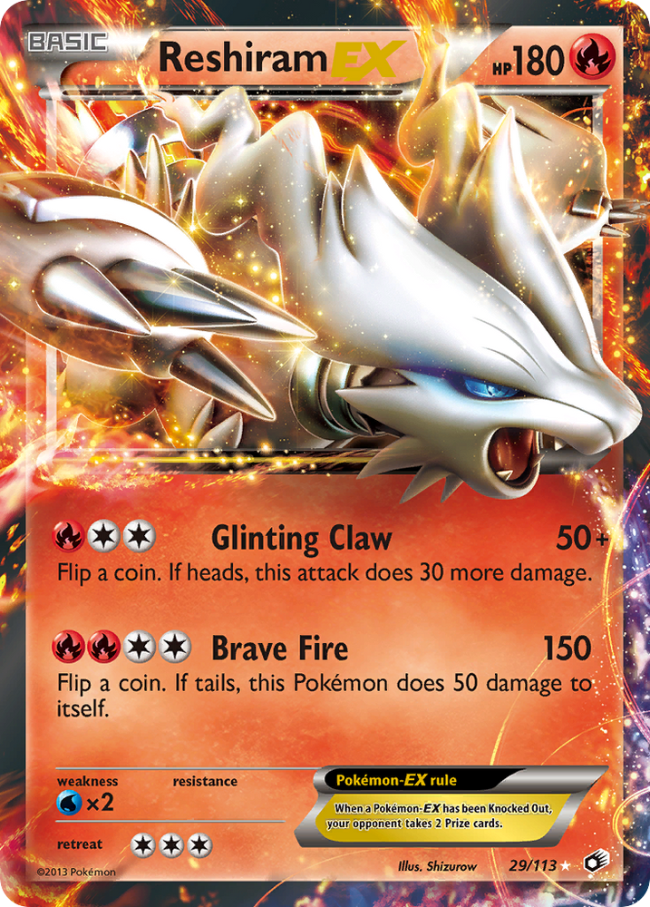 Reshiram EX (29/113) [Black & White: Legendary Treasures] - PokeCharles PokeStore