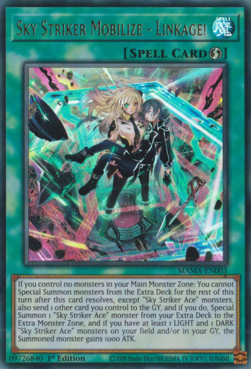 Sky Striker Mobilize - Linkage! [MAMA-EN003] Ultra Rare - PokeCharles PokeStore