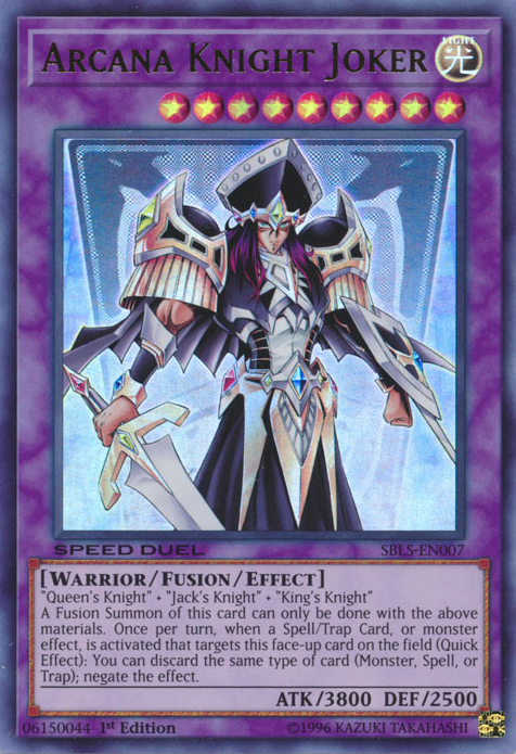 Arcana Knight Joker [SBLS-EN007] Ultra Rare - PokeCharles PokeStore