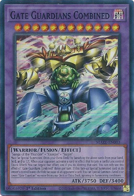 Gate Guardians Combined [MAZE-EN003] Super Rare - PokeCharles PokeStore