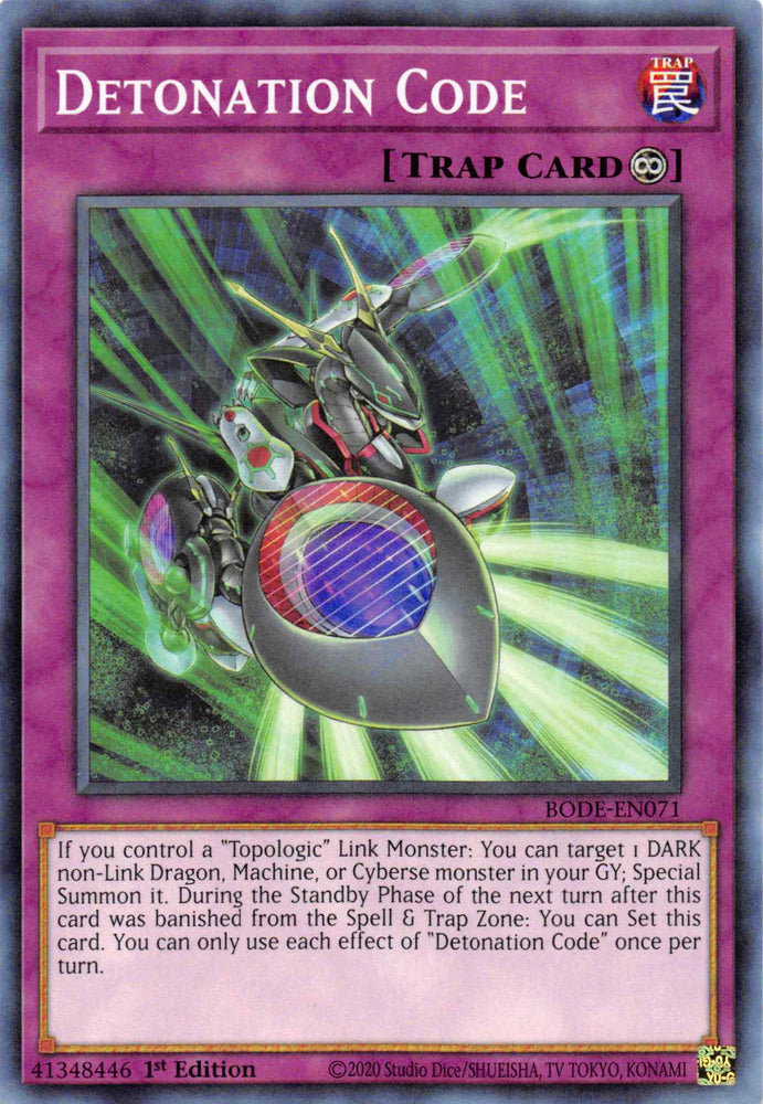 Detonation Code [BODE-EN071] Common - PokeCharles PokeStore