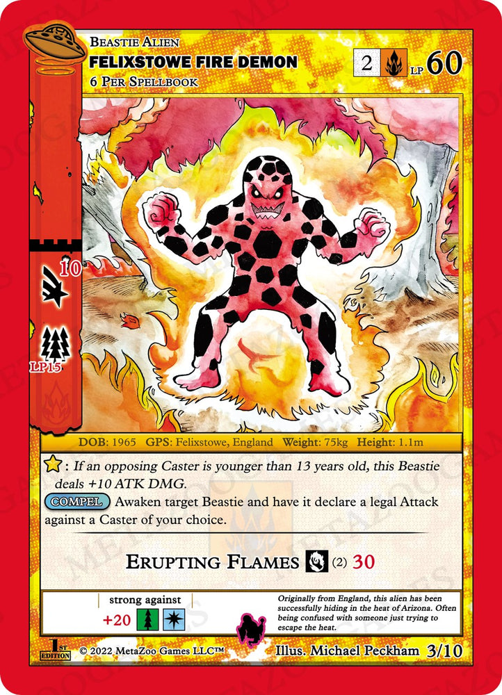Felixstowe Fire Demon [Cryptid Nation: UFO First Edition Release Event Deck]