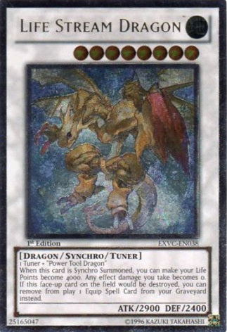 Life Stream Dragon [EXVC-EN038] Ultimate Rare - PokeCharles PokeStore