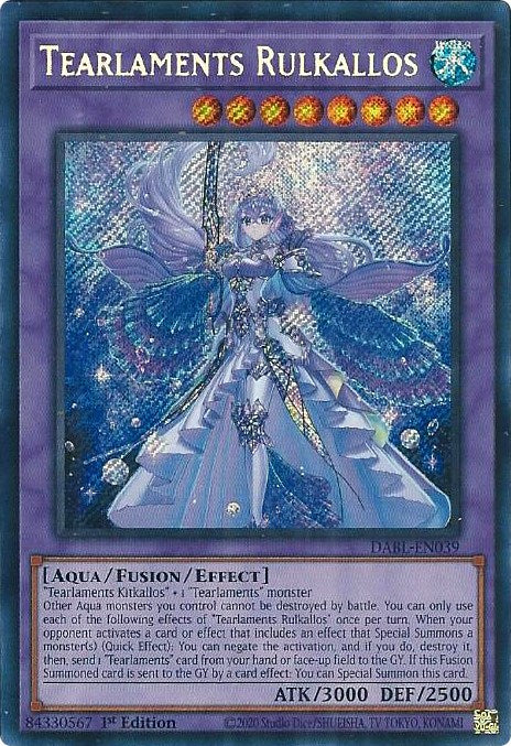 Tearlaments Rulkallos [DABL-EN039] Secret Rare - PokeCharles PokeStore