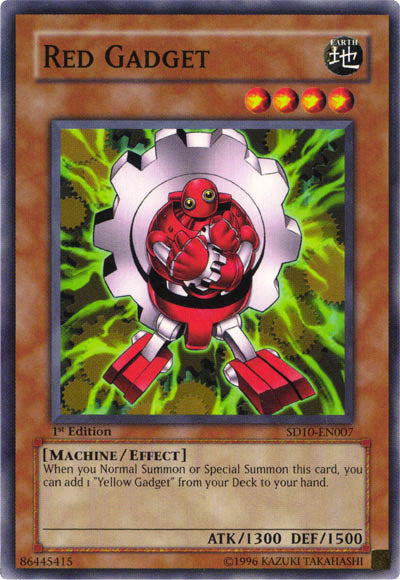 Red Gadget [SD10-EN007] Common - PokeCharles PokeStore
