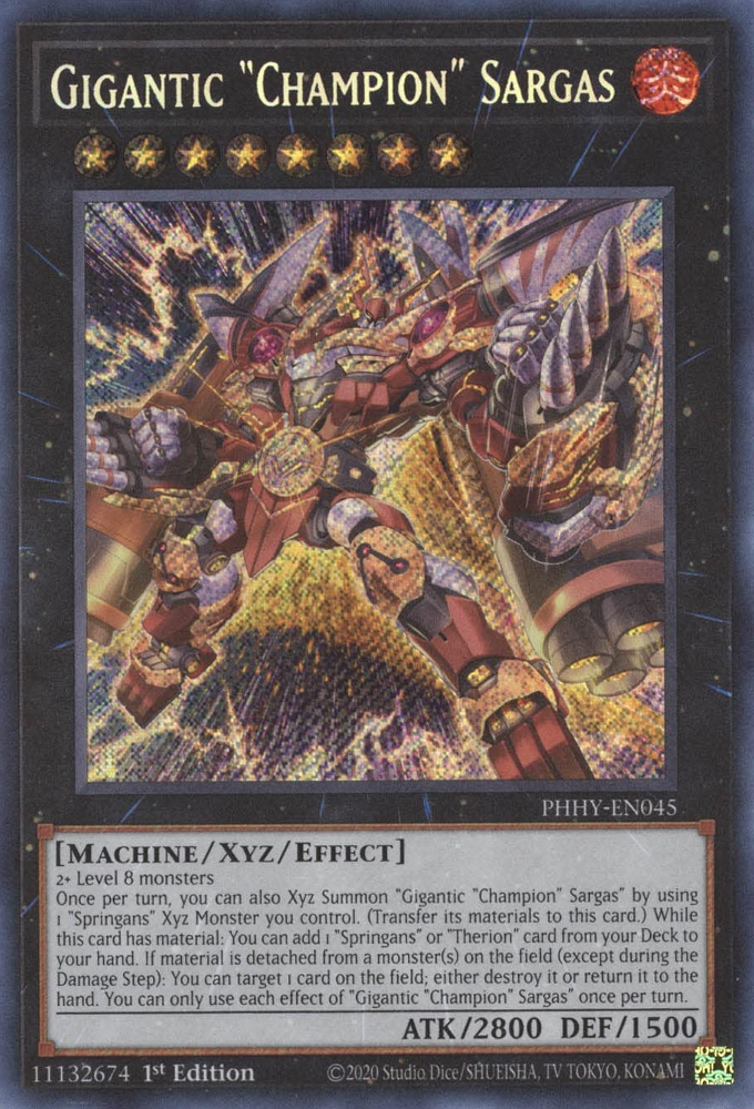 Gigantic "Champion" Sargas [PHHY-EN045] Secret Rare - PokeCharles PokeStore