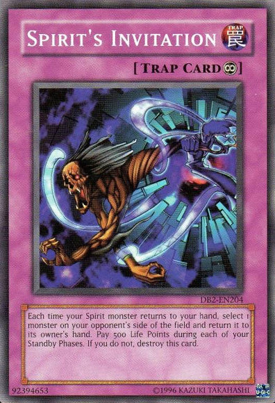 Spirit's Invitation [DB2-EN204] Common - PokeCharles PokeStore