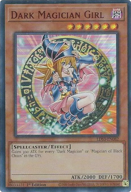 Dark Magician Girl (Red) [LDS3-EN082] Ultra Rare - PokeCharles PokeStore
