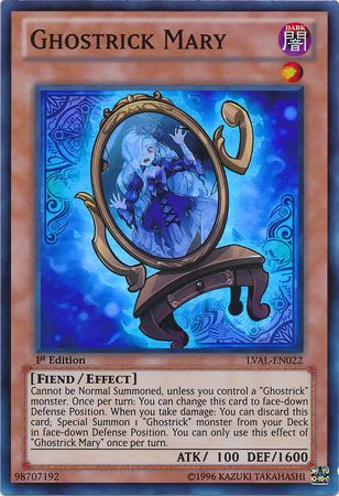 Ghostrick Mary [LVAL-EN022] Super Rare - PokeCharles PokeStore