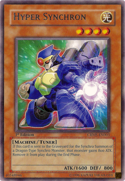 Hyper Synchron [CRMS-EN003] Rare - PokeCharles PokeStore