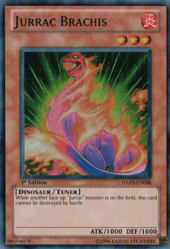 Jurrac Brachis [HA03-EN008] Super Rare - PokeCharles PokeStore