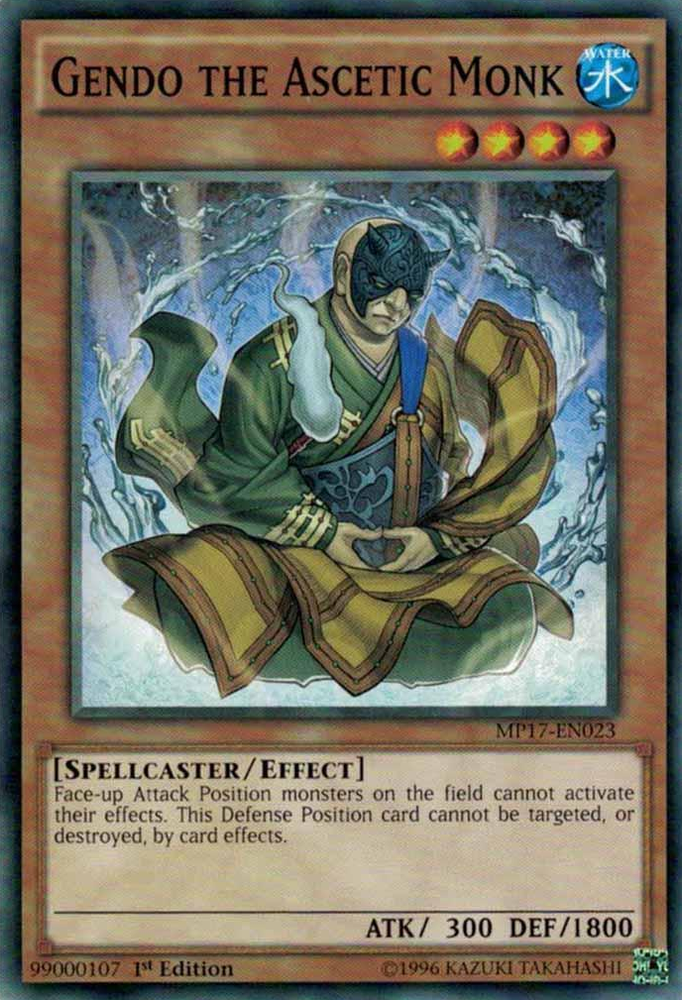 Gendo the Ascetic Monk [MP17-EN023] Common - PokeCharles PokeStore