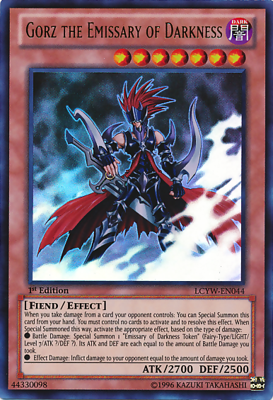 Gorz the Emissary of Darkness [LCYW-EN044] Ultra Rare - PokeCharles PokeStore