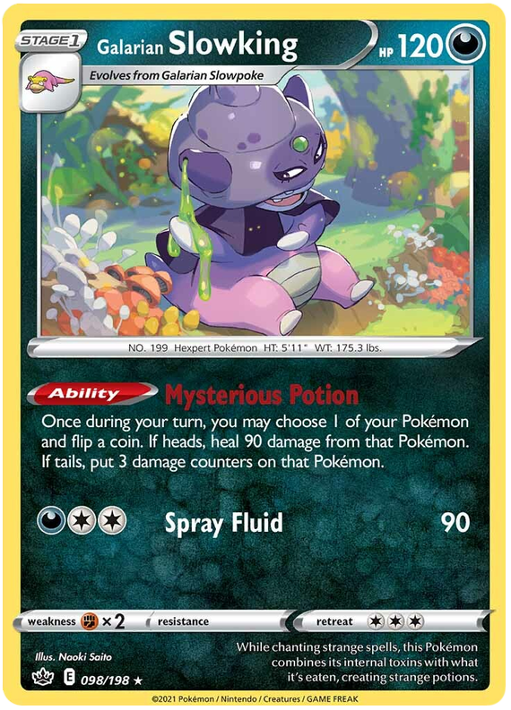 Galarian Slowking (098/198) [Sword & Shield: Chilling Reign] - PokeCharles PokeStore